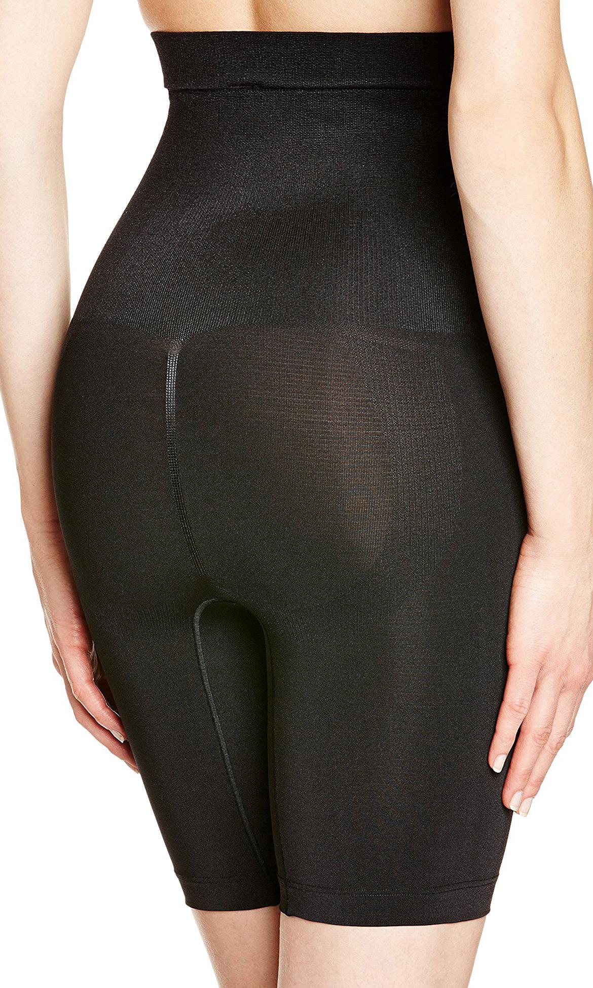 Maidenform-מחטב Control מותן גבוהה שחור – תמונה 2